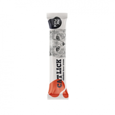 Supplementary food. Cat lick chicken flavor cream Kitty Joy 60g (200)